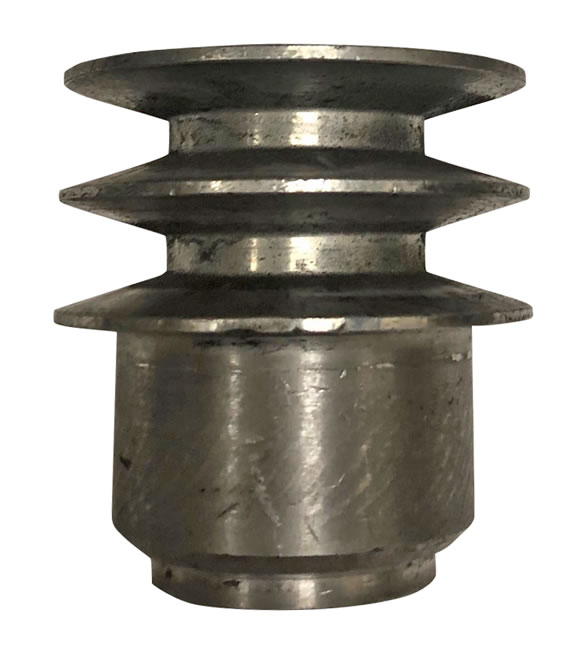 Mažasis skriemulys su 2 grioveliais, d. 62 mm (047218250, RAVAGLIOLI)