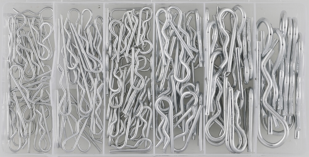 Atsperu šķelttapu komplekts, 150 gab. (4822303, SONIC)