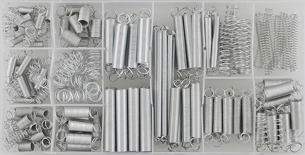 Tension and Compression Spring Assortment (200 pcs) (4822307, SONIC)