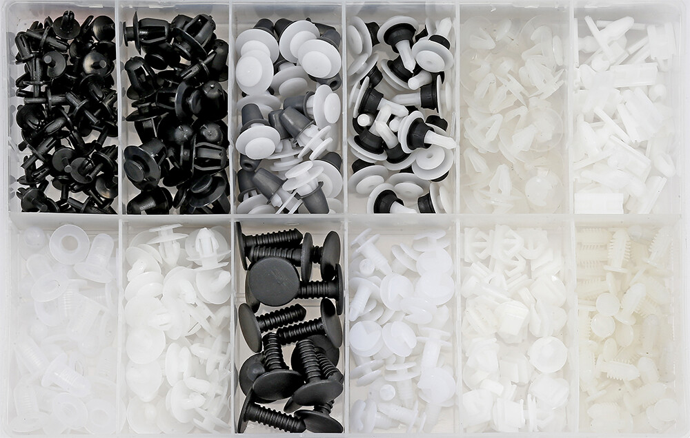 Trim clip assortment for PEUGEOT vehicles (4822351, SONIC)