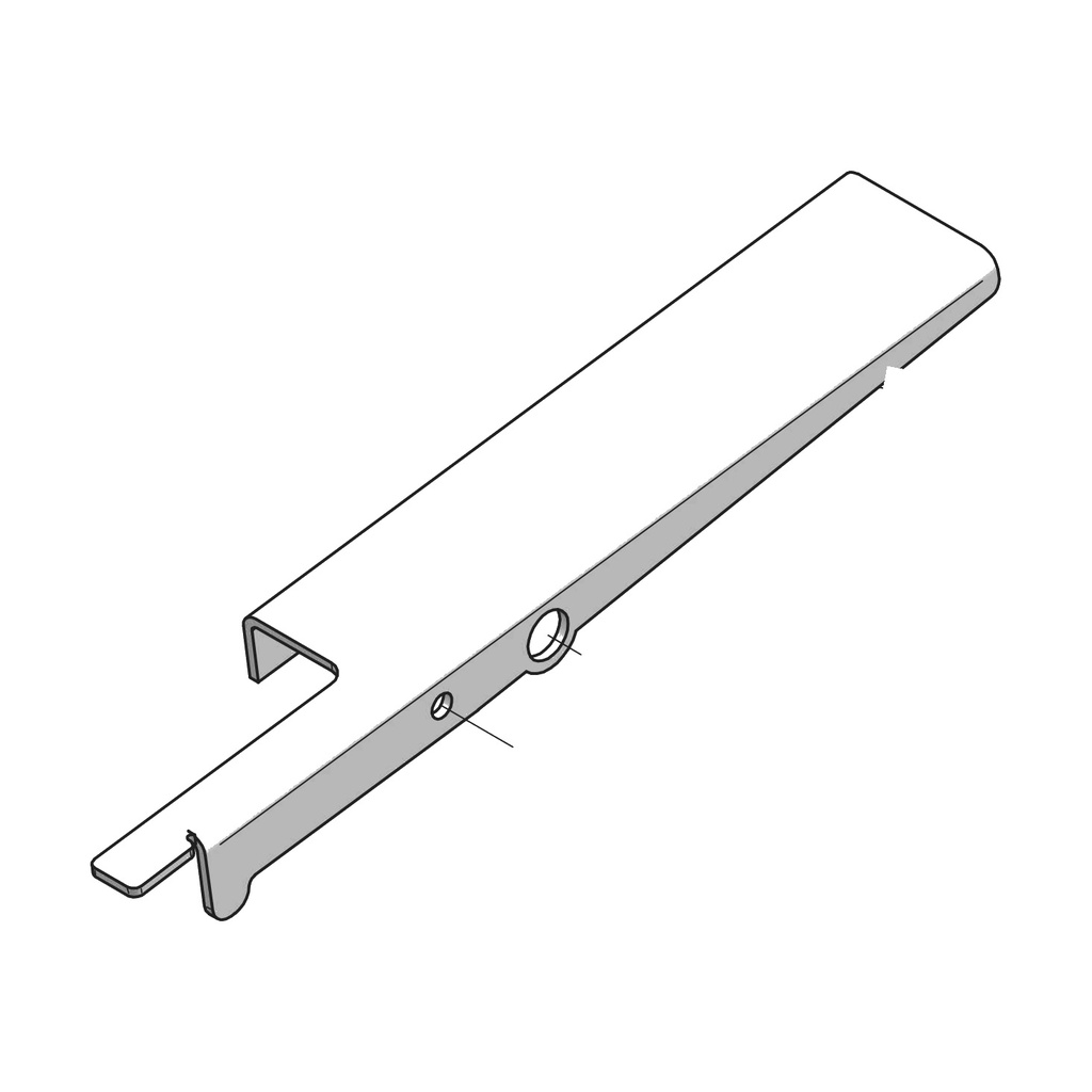 Tilting brake pedal lever (129311162, RAVAGLIOLI)