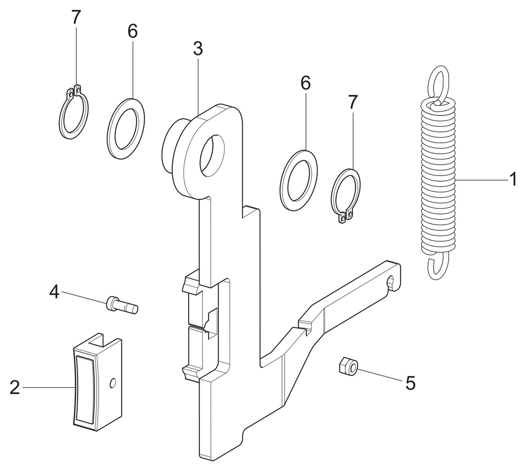 Brake unit with 2 sensors and motor (129690292, RAVAGLIOLI)