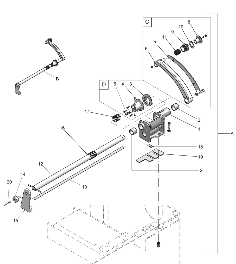 Automatic distance gauge with 2 sensors (129690380, RAVAGLIOLI)