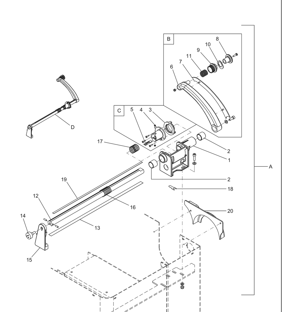Automātiskais attāluma mērītāja mezgls G2.11x (129695270, RAVAGLIOLI)