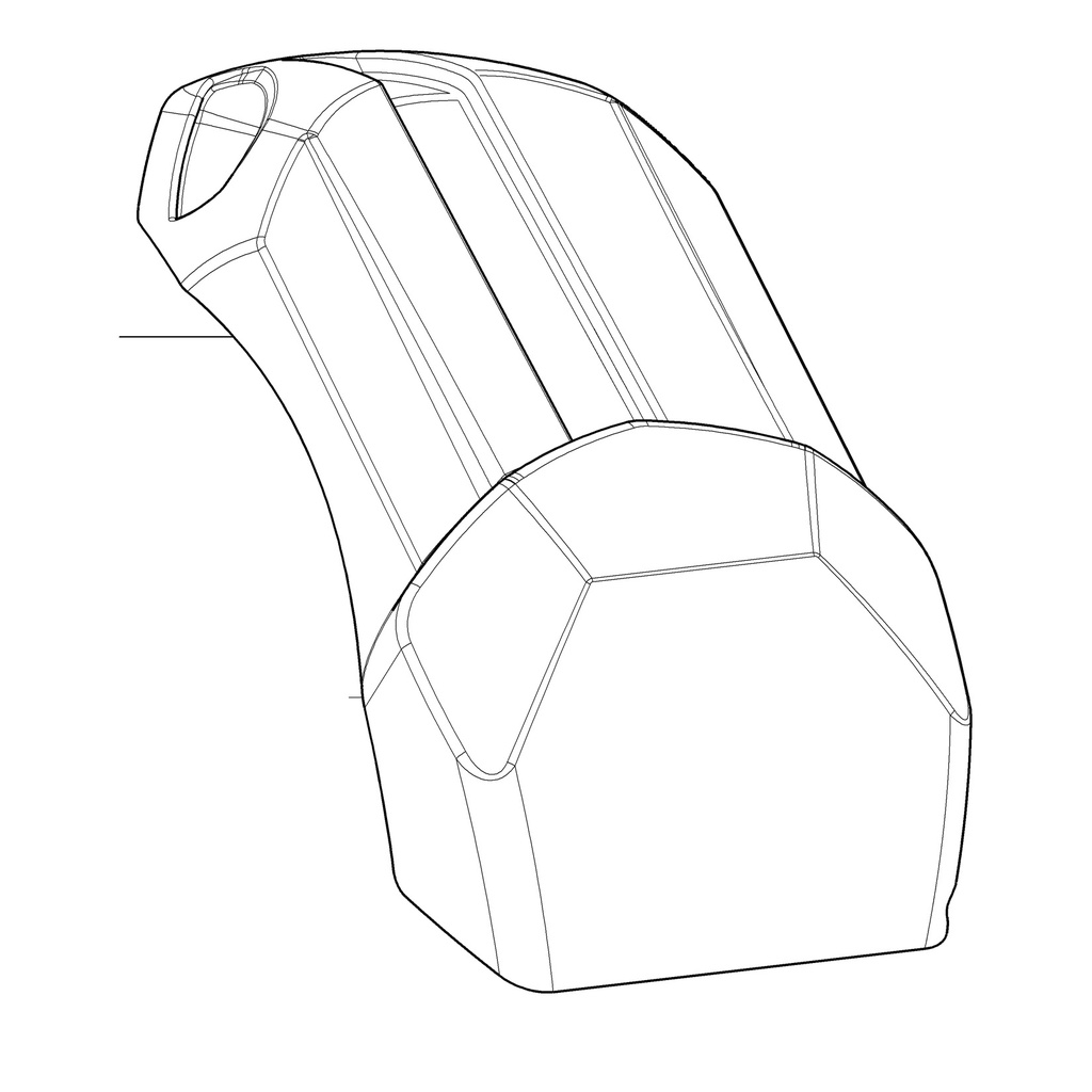 Wheel cover with adhesive (129698751, RAVAGLIOLI)