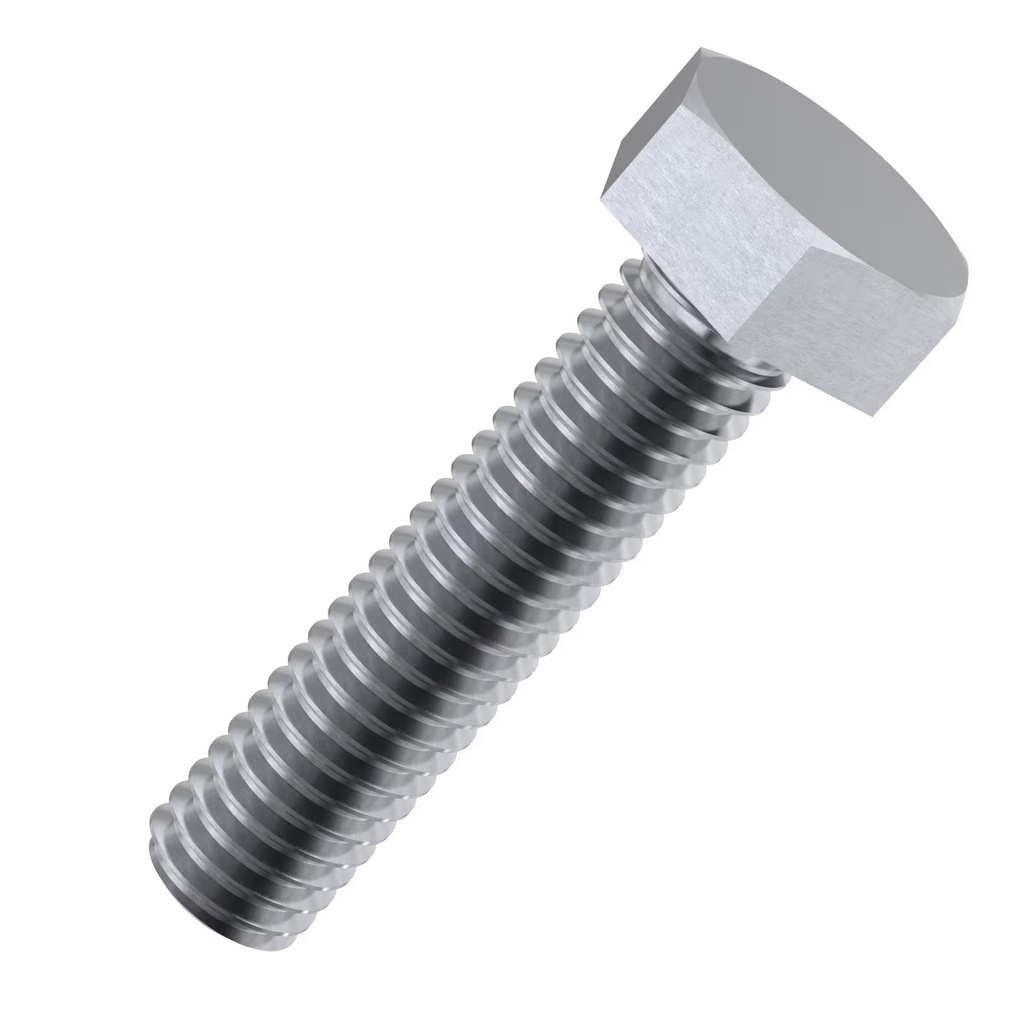 Hexagon head bolt M10x50 DIN 933 zinc plated (203066, RAVAGLIOLI)