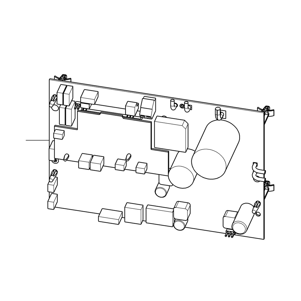 CPU and Digital Potentiometer Board Kit, Stop-on-Top (20813, RAVAGLIOLI)