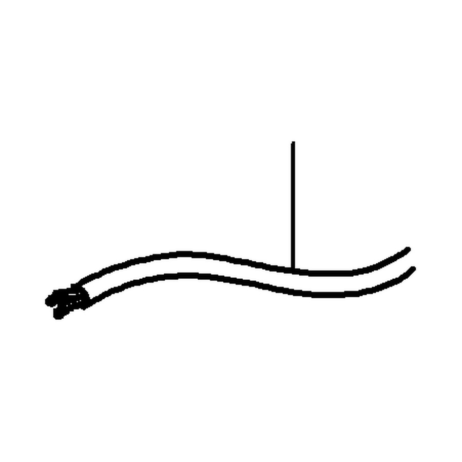 Power extension cable, 850 mm (20909, RAVAGLIOLI)