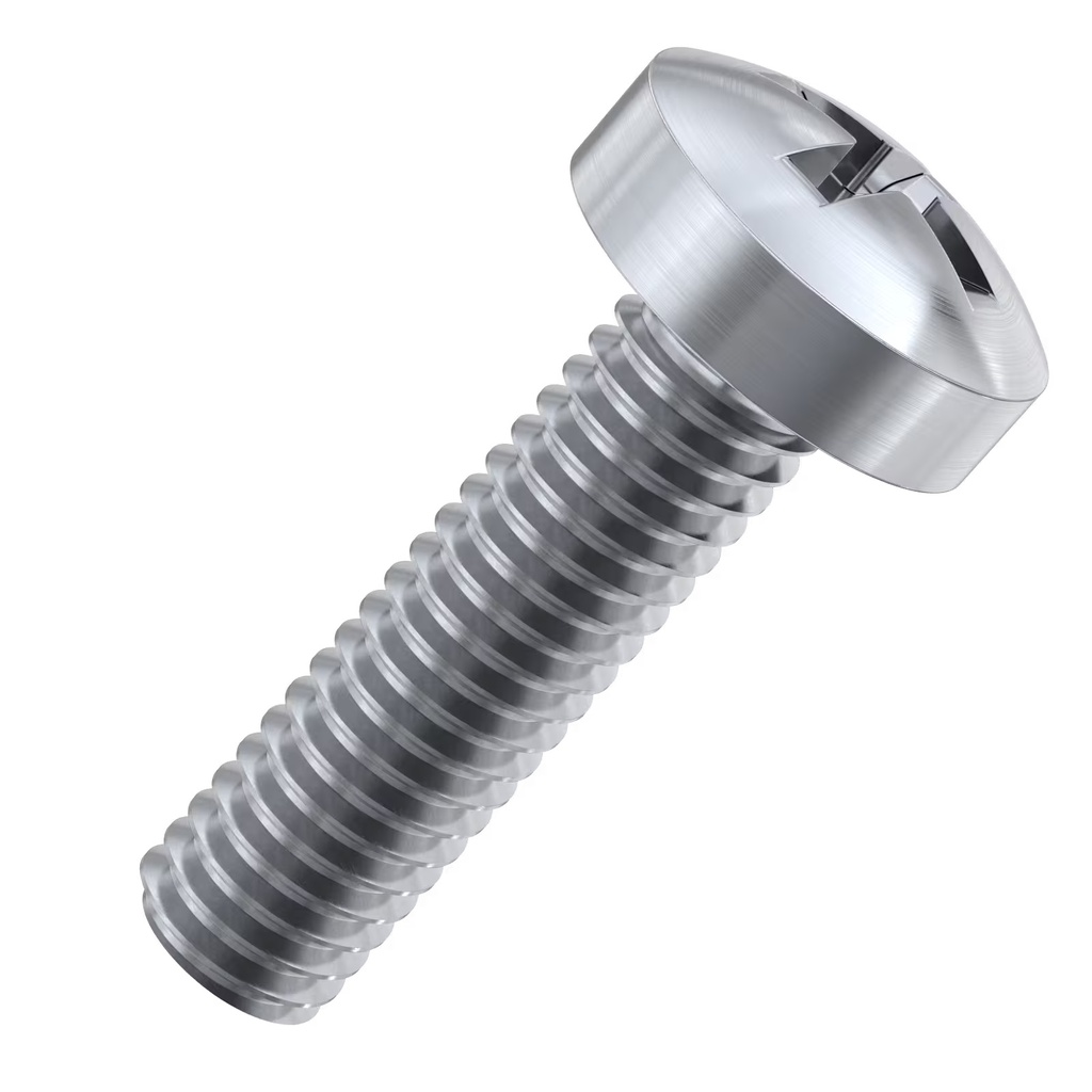 Cross recessed pan head screw M3x8 UNI 7687 (270233, RAVAGLIOLI)