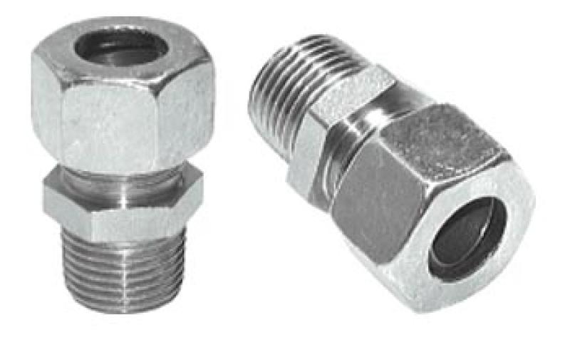 Tiesi jungtis 1/8 col. x 8 mm (304066, RAVAGLIOLI)