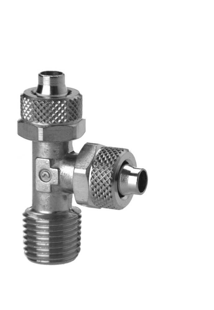 Quick push-in fitting 1420 8/6 mm – 1/4 in. (306042, RAVAGLIOLI)