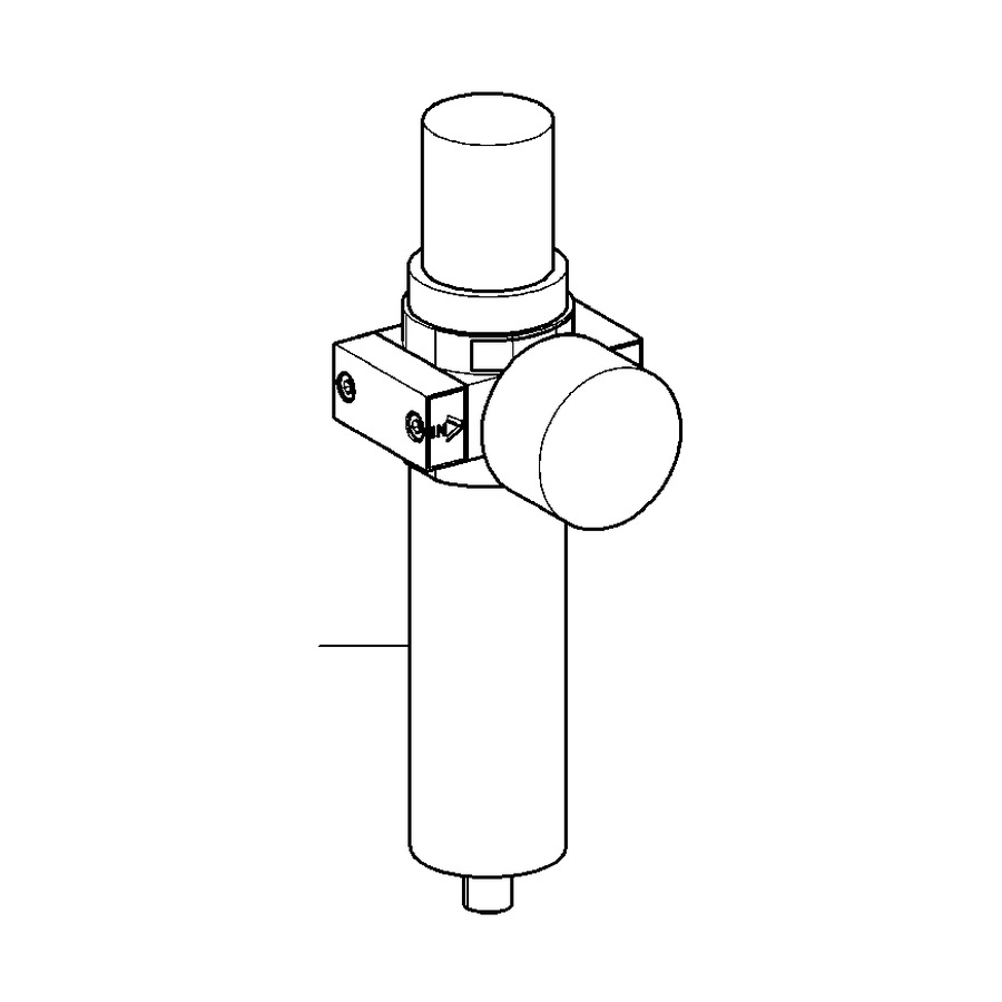 Filter regulator FR 1/4 in. (399350, RAVAGLIOLI)