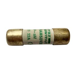 Lēnas darbības drošinātājs 32A 500V, 14x51 mm (507010, RAVAGLIOLI)