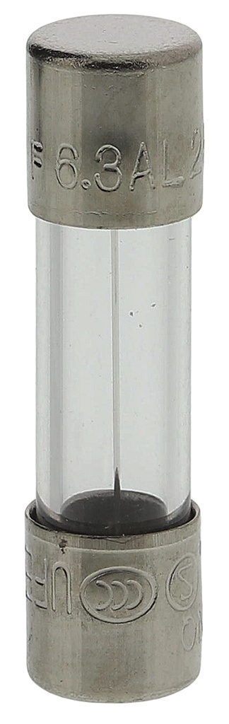 Quick-blow fuse 5x20 6.3A 250V (507044, RAVAGLIOLI)