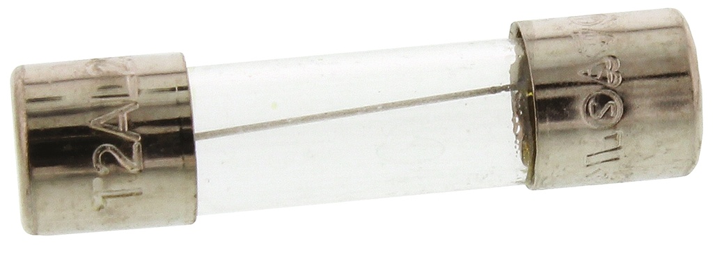 Stikla drošinātājs 5x20 mm 2 A 250 V, inerts (T) (507106, RAVAGLIOLI)