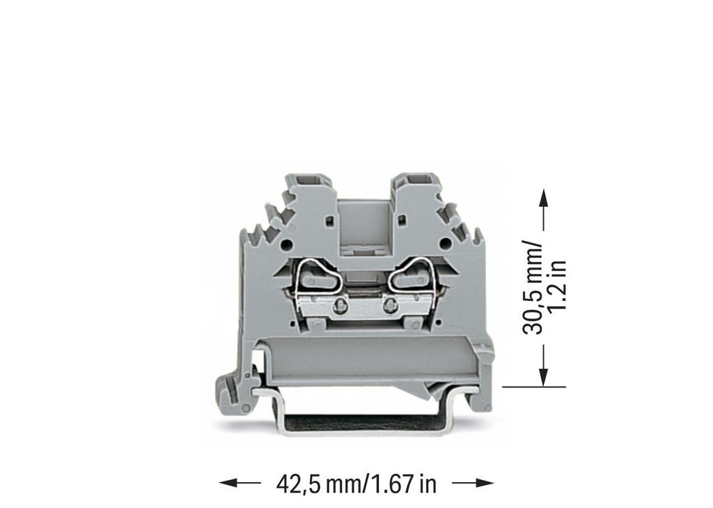 Caurejošā spaile 2,5 mm² 280-101 (510145, RAVAGLIOLI)