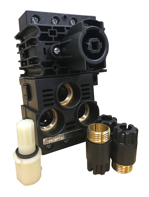 Switch 3-pole 32 A with fuses (518232, RAVAGLIOLI)