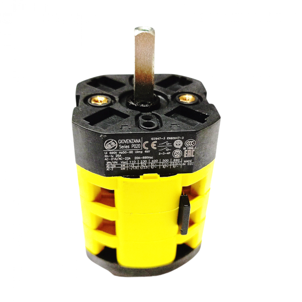 Complete Three-Pole Changeover Switch (518272, RAVAGLIOLI)