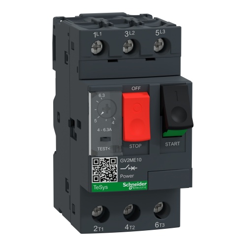 Motor protection switch 4-6.3 A (GV2) (518276, RAVAGLIOLI)