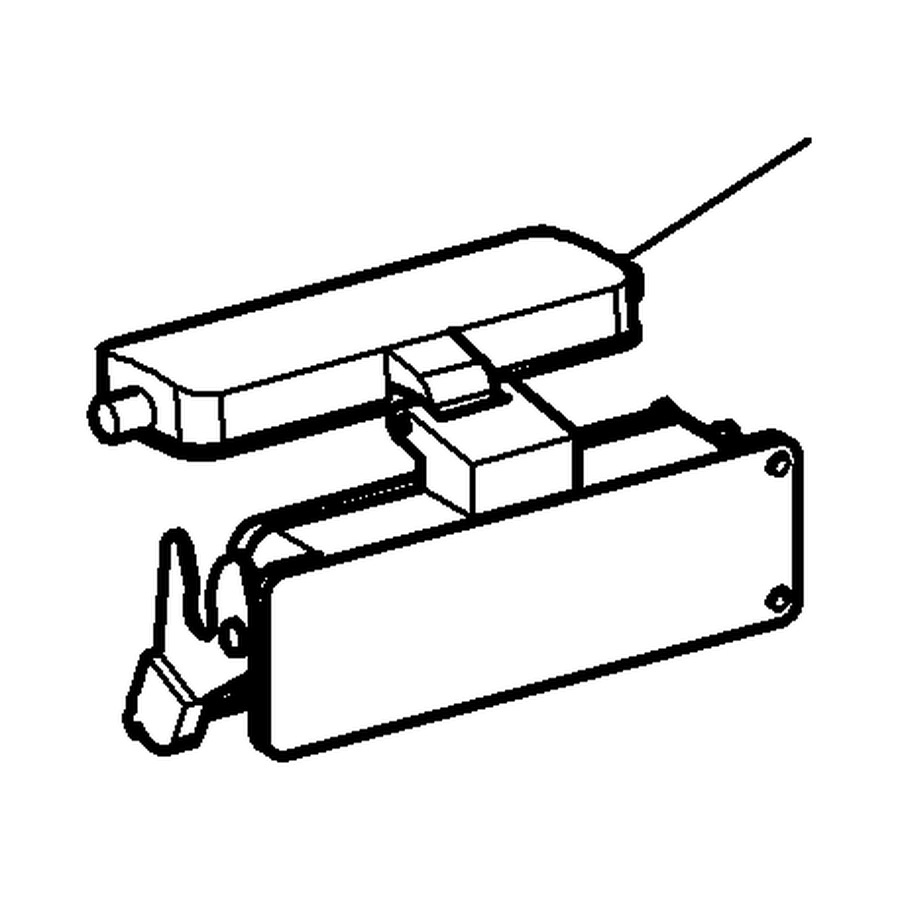 Fixed connector housing CNE24IS (520038, RAVAGLIOLI)
