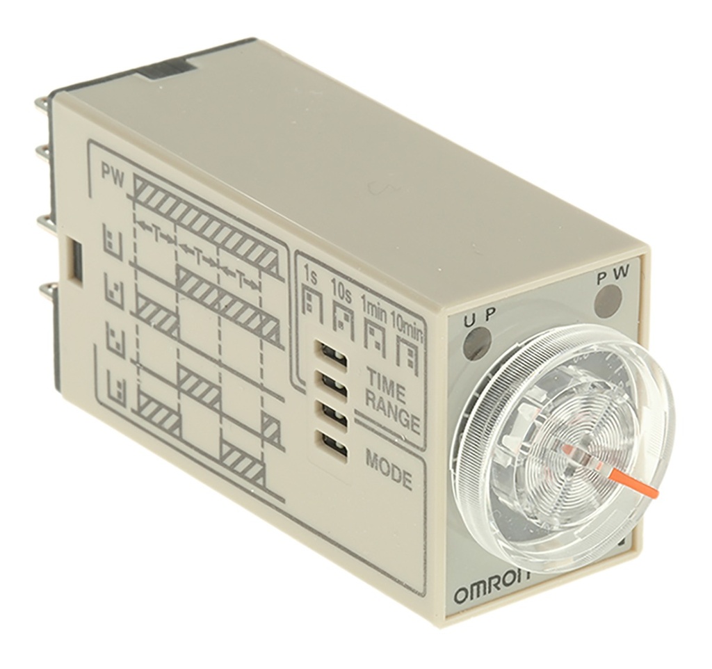 Omron H3YN27 timer, 24 V AC, 5 s (521079, RAVAGLIOLI)