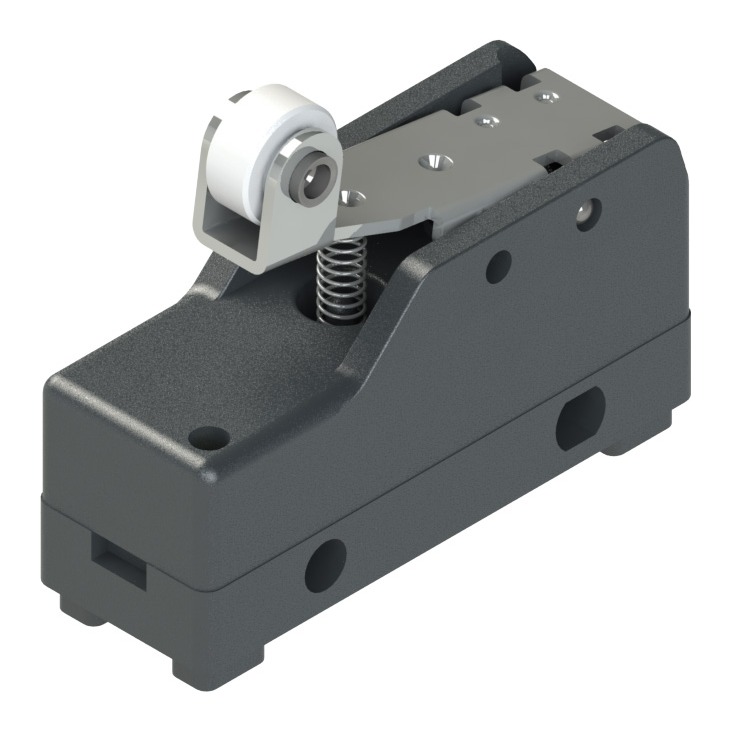 LH switch lever with small wheel MS45 (527028, RAVAGLIOLI)