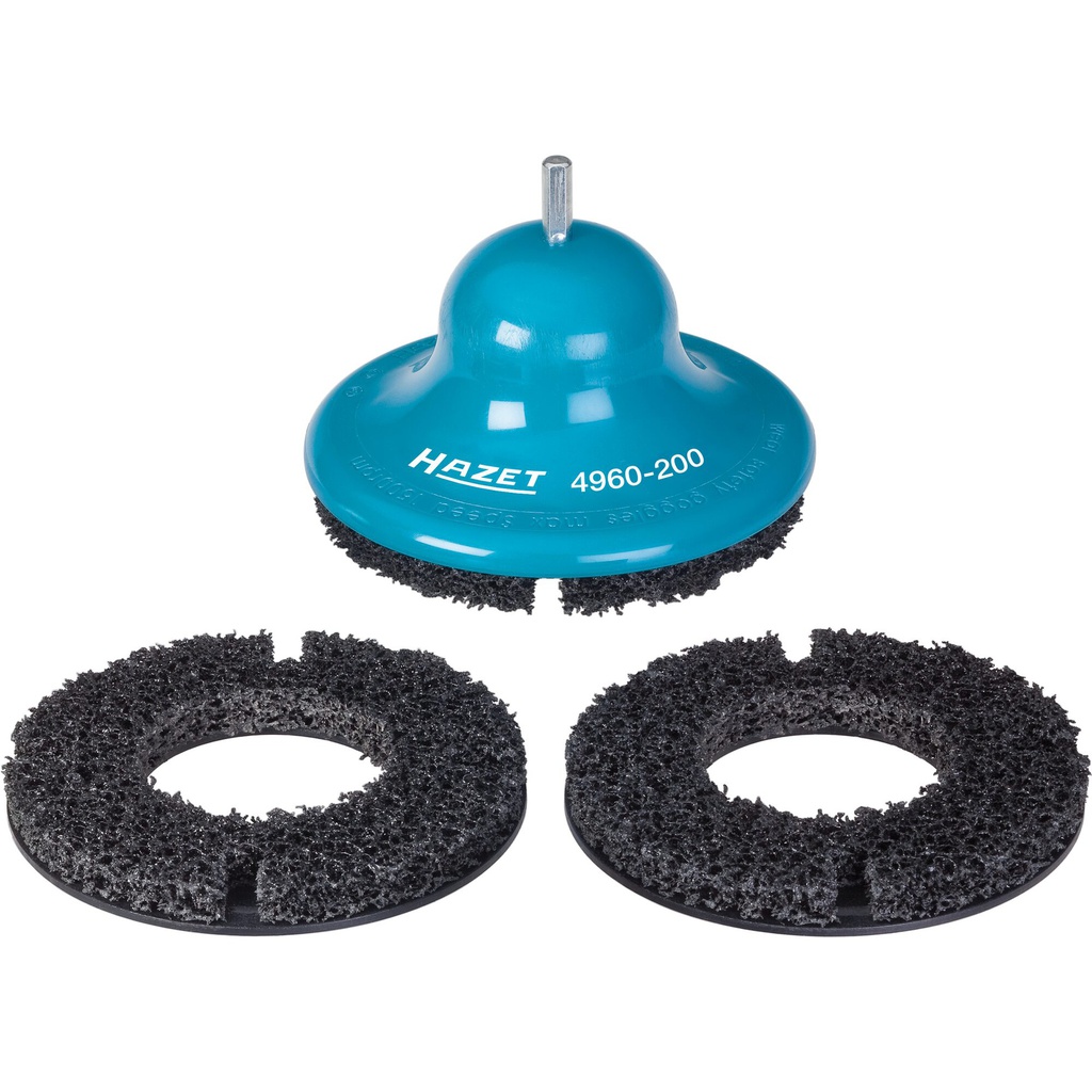 Wheel hub grinder, 3-piece (4960-200/3, HAZET)