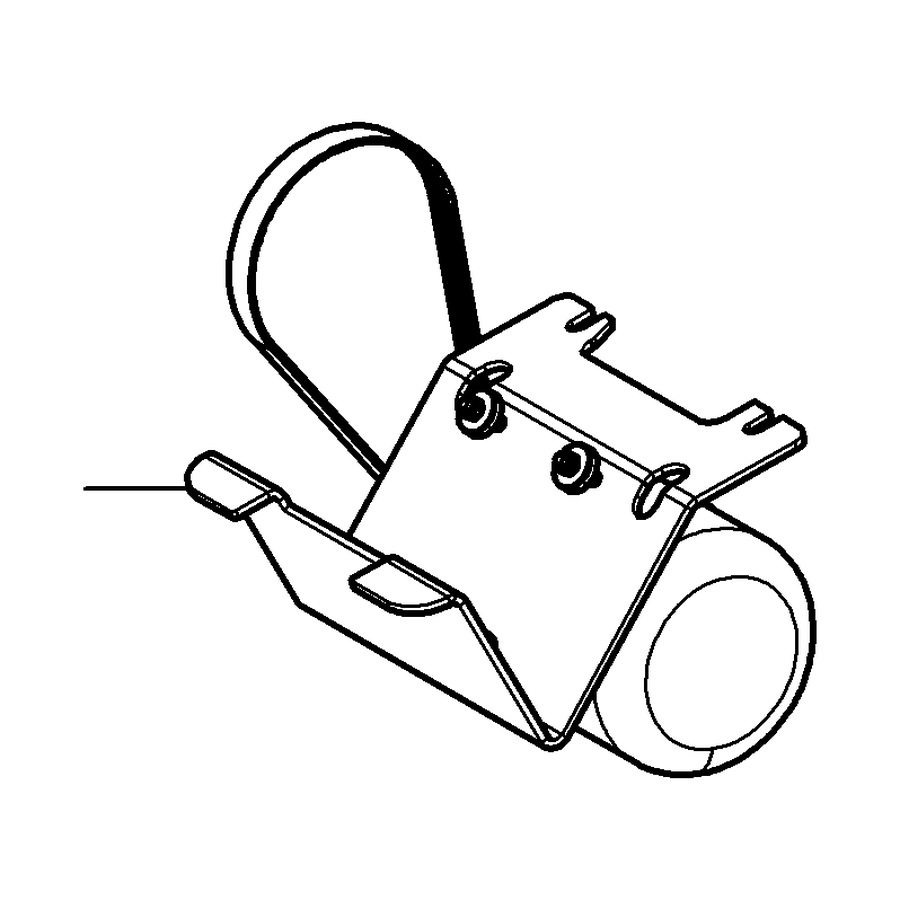 Ergolock motora mezgls ar balstu (710290312, RAVAGLIOLI)