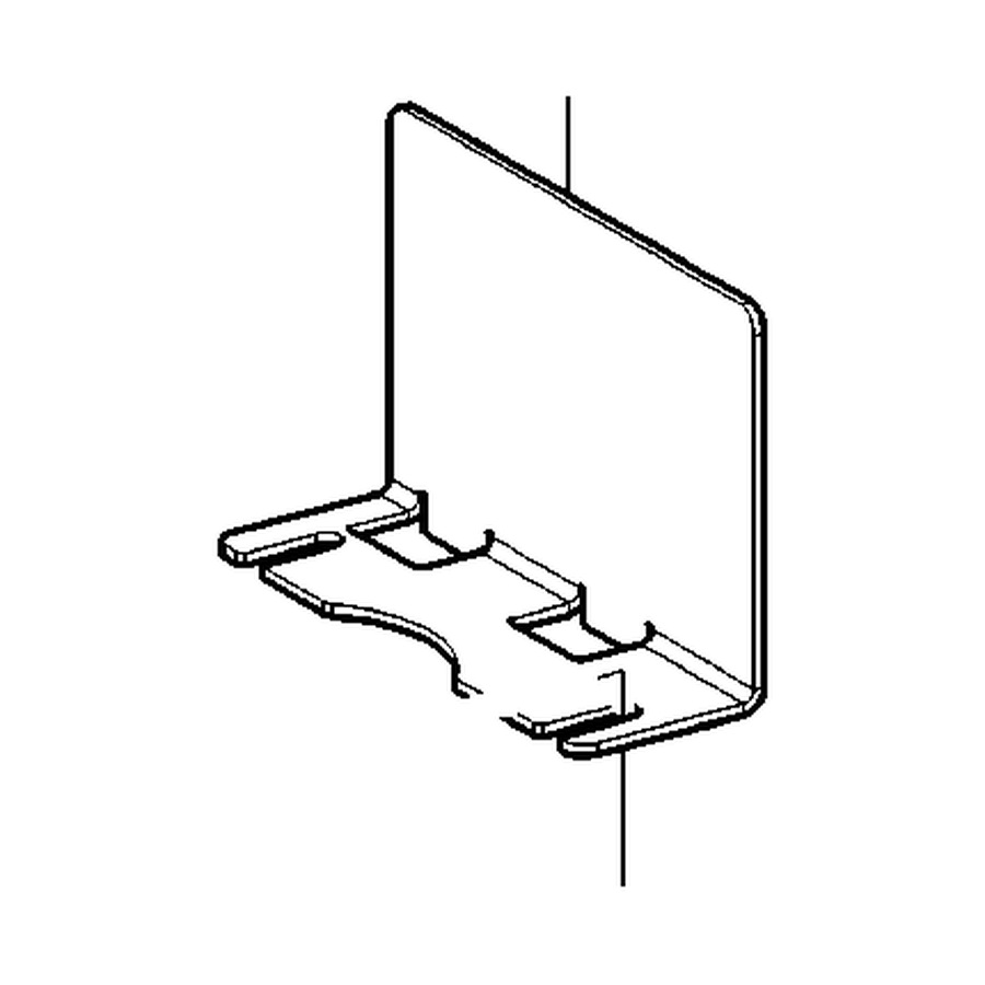 Galvanised motor support (710413521, RAVAGLIOLI)
