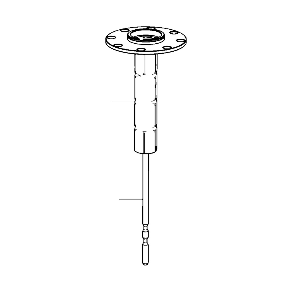 Burnished rod M510-430-350SA (710515631, RAVAGLIOLI)