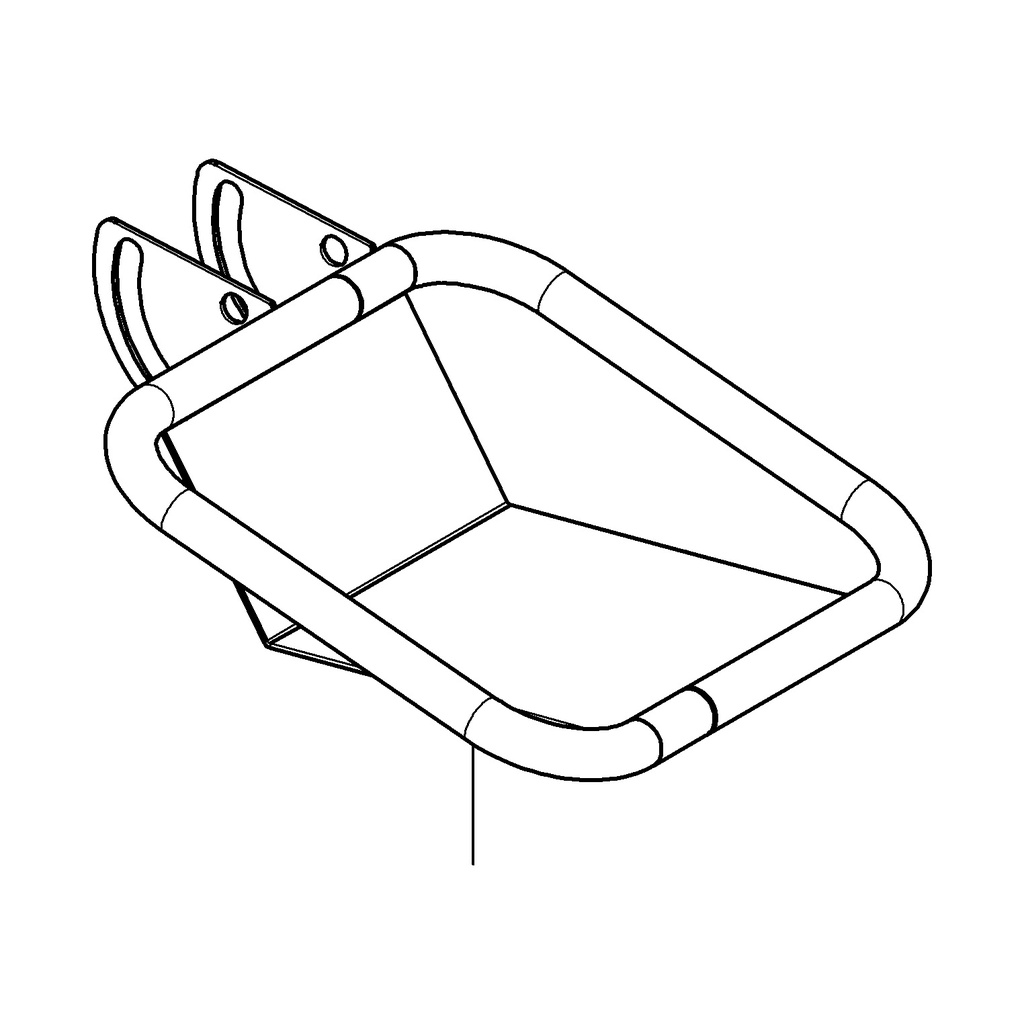 Wheel support (710516670, RAVAGLIOLI)