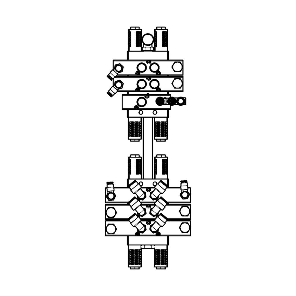 Pneumatic assembly with plate (710592590, RAVAGLIOLI)