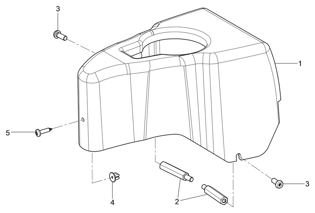 Arm cover kit 641 Premium (730098280, RAVAGLIOLI)
