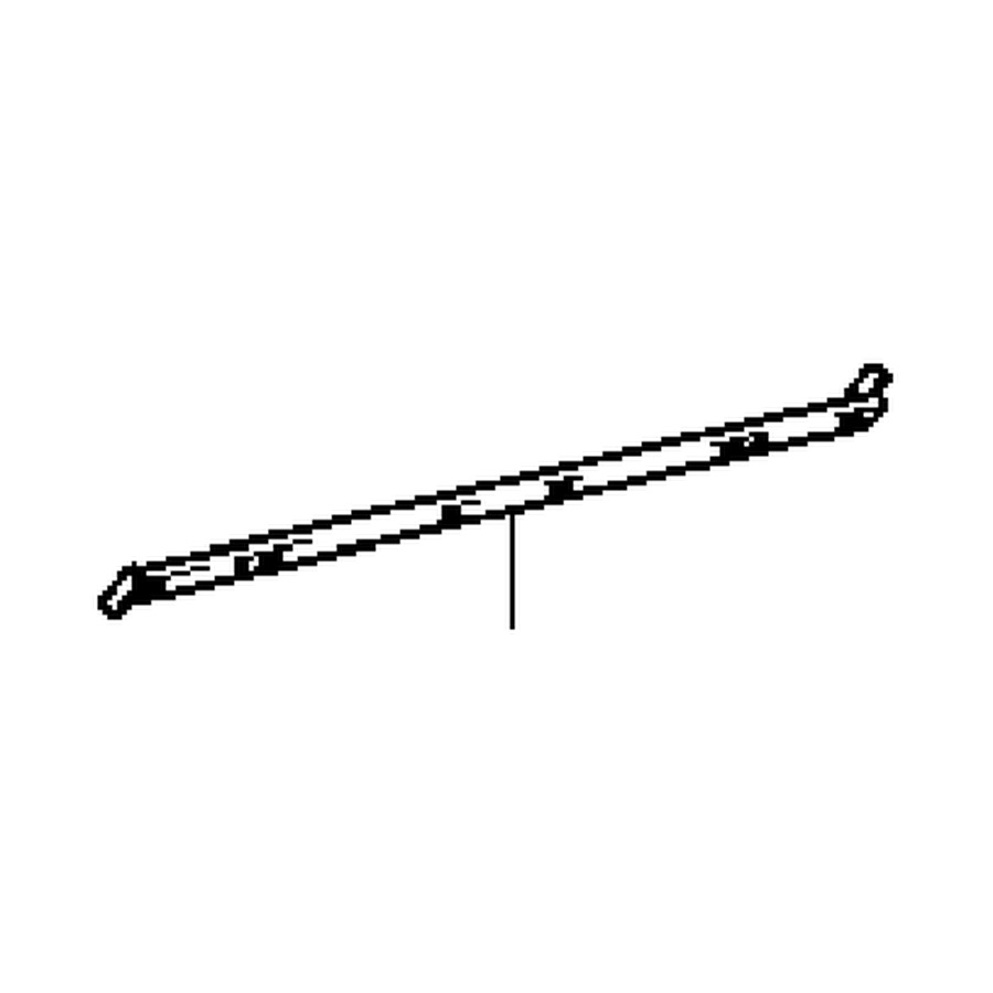 Long slide shoe support, galvanized (752229180, RAVAGLIOLI)