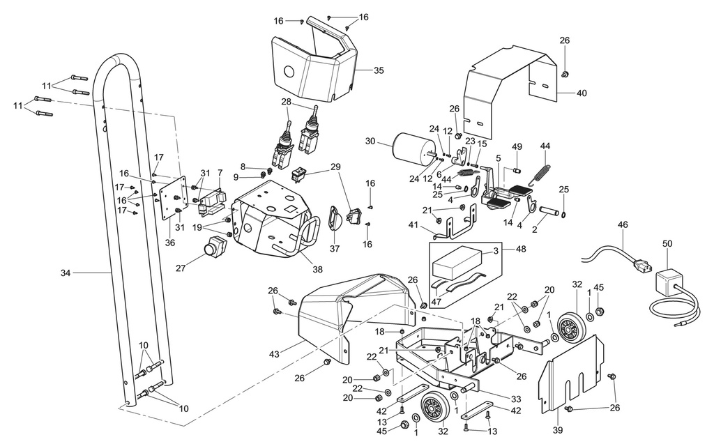 Bluetooth manipulator, 2-speed (752291172, RAVAGLIOLI)