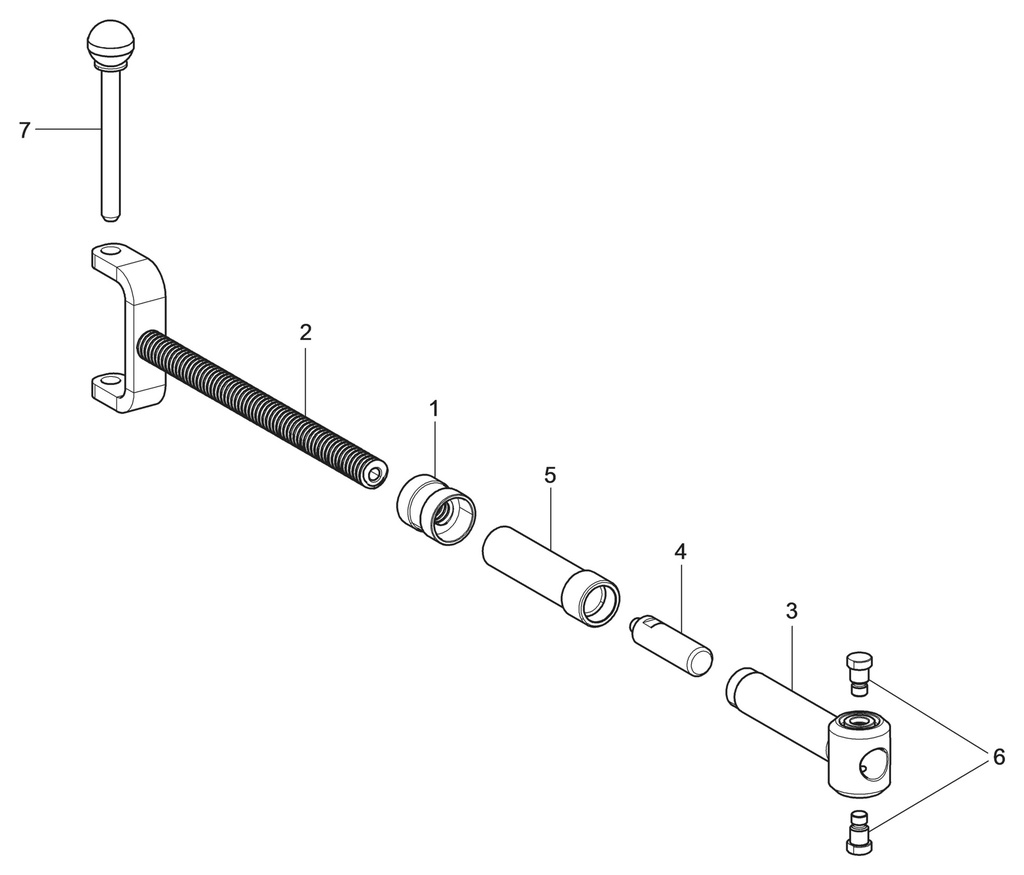 Stroke limiter unit HP641S (770090370, RAVAGLIOLI)