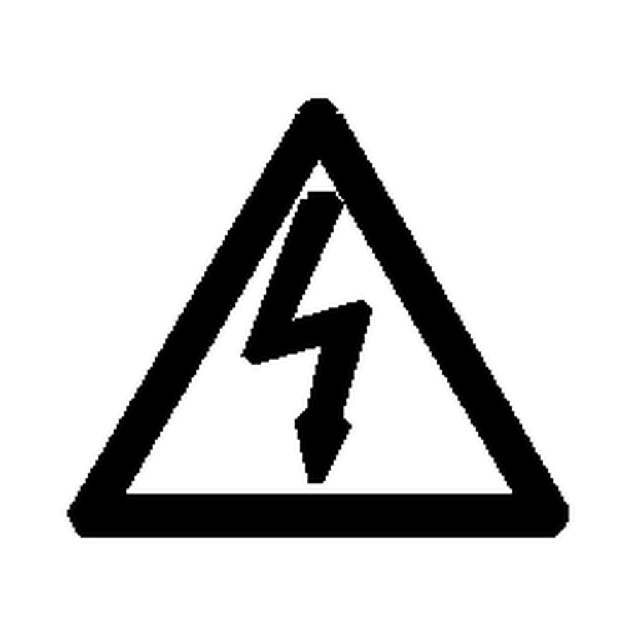 Brīdinājuma uzlīme „Elektrošoka bīstamība” (999930420, RAVAGLIOLI)