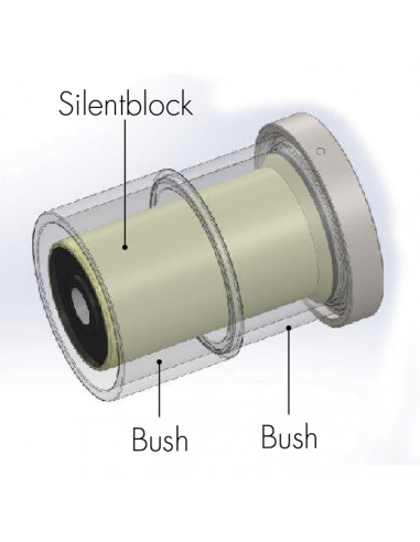 Universal bush and bearing press and pull sleeve kit, 20 sleeves Ø 44-82 mm (GO140, GOVONI)