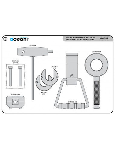 Strut controller universal (GO355, GOVONI)