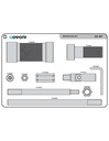 Slide hammer injector remover medium kit (GO407, GOVONI)