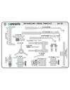 Timing tool set suitable for vw group, ford - 1.2, 1.4, 1.6, 1.9, 2.0, 2.5 petrol/diesel engines (GO757, GOVONI)