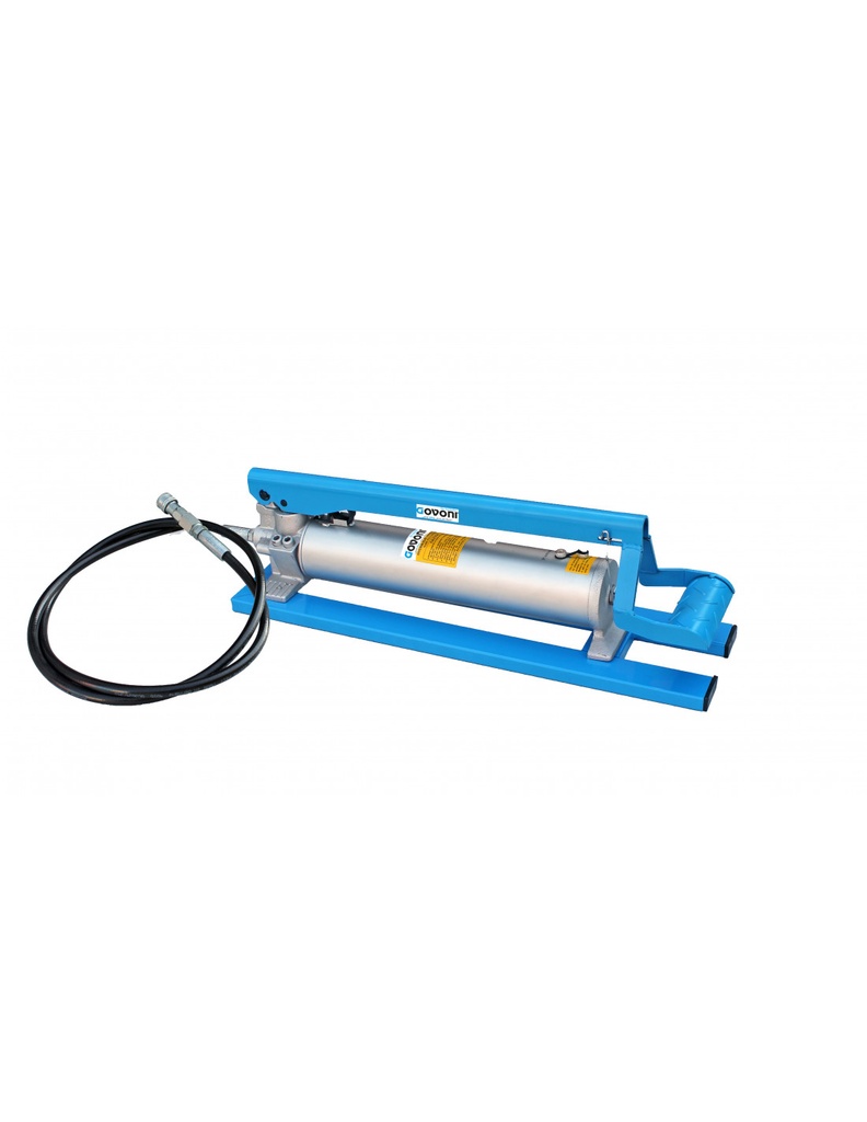 Hydraulic aluminium pump - 700bar foot pump - quick connection (GO1040Q, GOVONI)