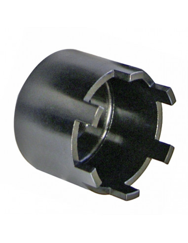 Hub nut wrench for Mercedes-Benz hubs, inner Ø 71.5 mm, 6 teeth, 3/4 inch drive (GO1319, GOVONI)