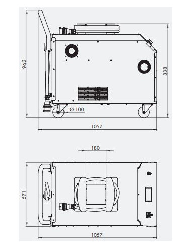 Focus 18kw heat inductor with inverter (GO1470, GOVONI)