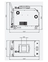 Indukcinis kaitintuvas FOCUS 18KW su inverteriu (GO1470, GOVONI)