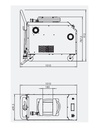 Indukcinis kaitintuvas FOCUS 8KW su inverteriu (GO1472, GOVONI)