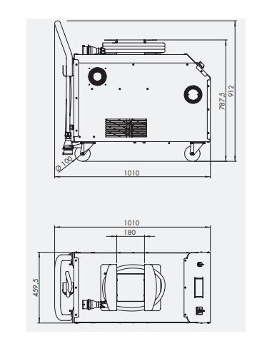 Vienfazis indukcinis kaitintuvas FOCUS 5KW (GO1475, GOVONI)