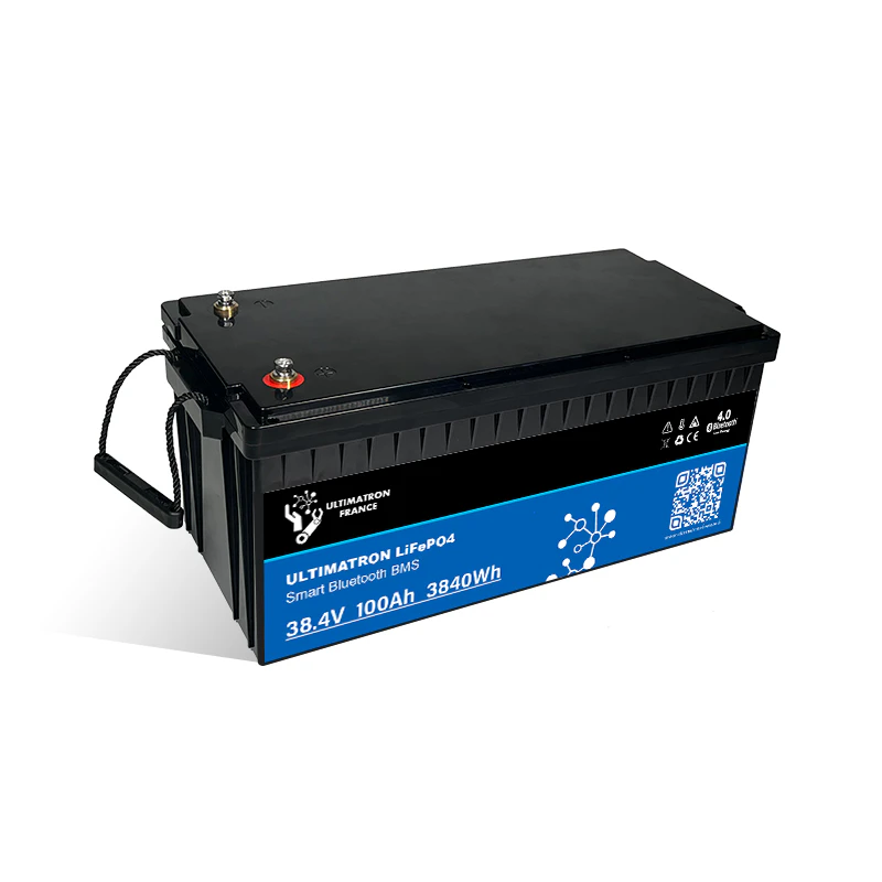 Ličio akumuliatorius LiFePO4 38,4 V 100 Ah su Bluetooth ir išmaniuoju BMS (UBL-36-100, ULTIMATRON)