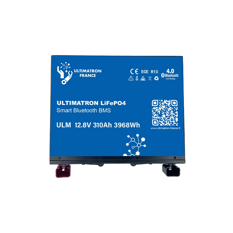 Ličio akumuliatorius po sėdyne LiFePO4 12,8 V 310 Ah su Bluetooth, išmaniuoju BMS ir šildymu (ULM-12-310H, ULTIMATRON)