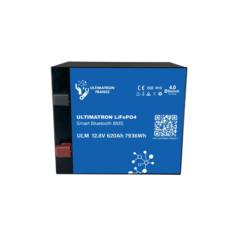 Ličio akumuliatorius po sėdyne LiFePO4 12,8 V 620 Ah su Bluetooth ir išmaniuoju BMS (ULM-12-620, ULTIMATRON)